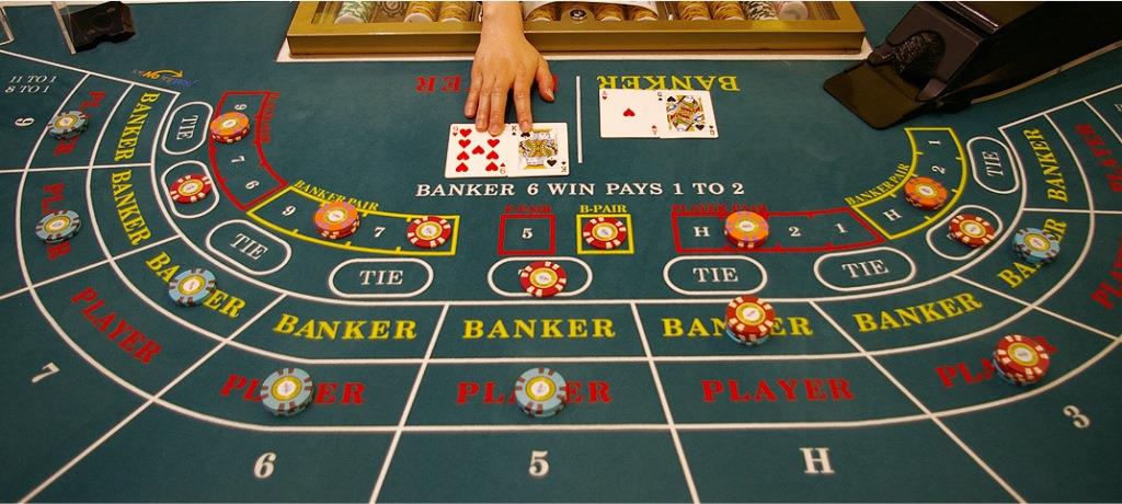 online Baccarat Table Layout